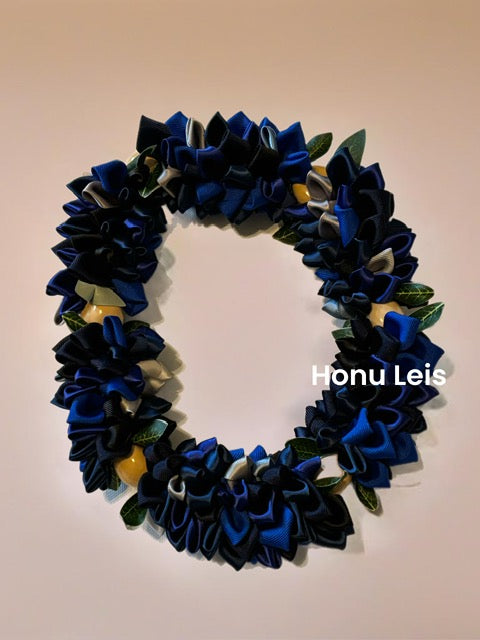 Ribbon Petal Mini - Navy & Royal Blue