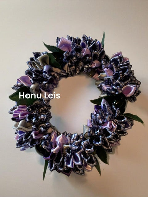 Ribbon Petal Mini - Purple Flowers Print