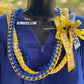 Royal Blue & Gold 2 lei set. SSHS tags included.
