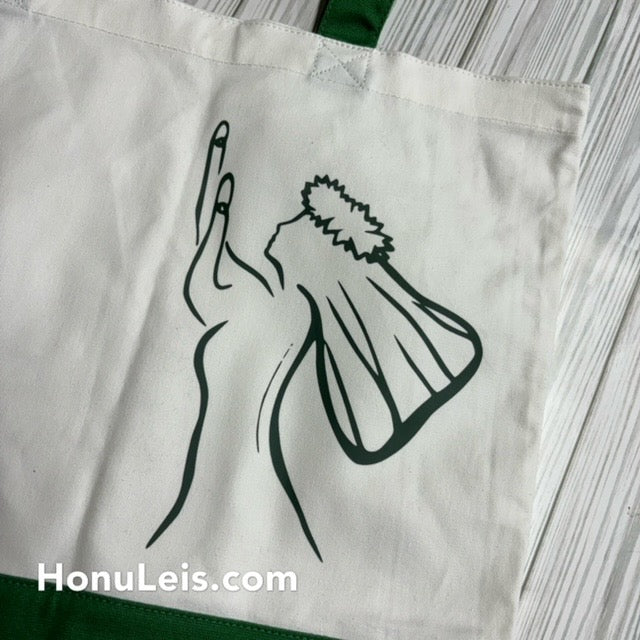 Green Bag with Logo