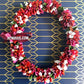 Ribbon Petal Lei - Red