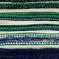 5 Lei Pack - Green & Navy Blue