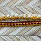 Germanna Lei - Gold & Burgundy