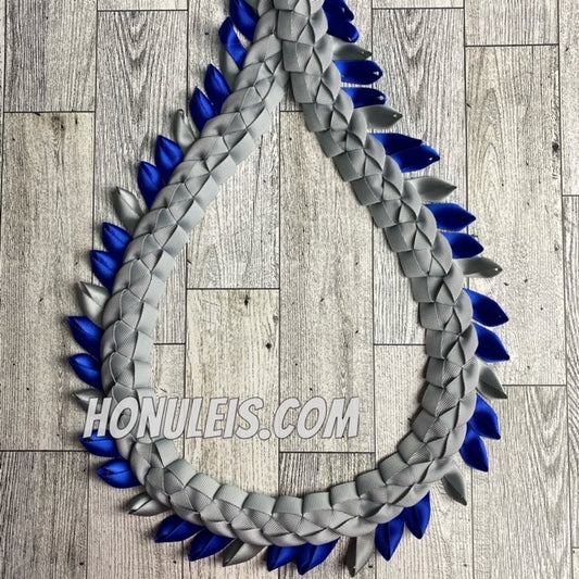 Warrior - Gray with Royal Blue & Gray Accent