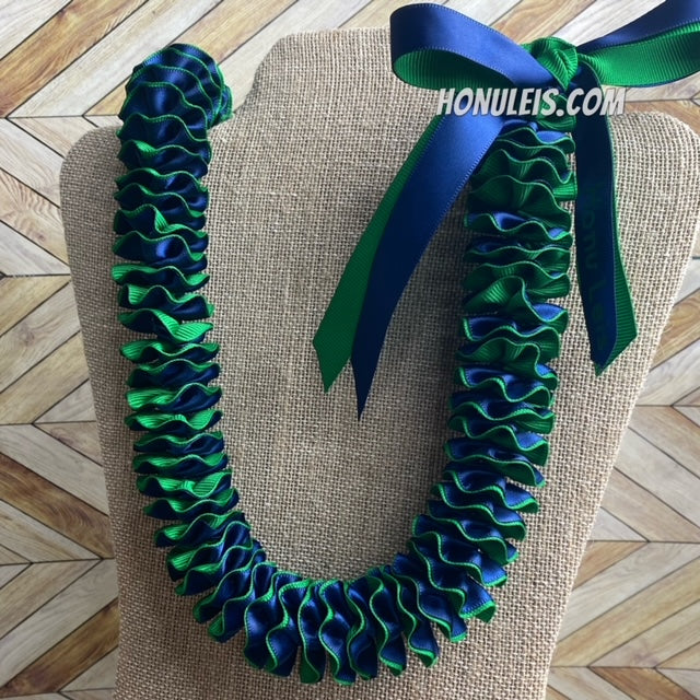 Twist - Navy Blue & Green