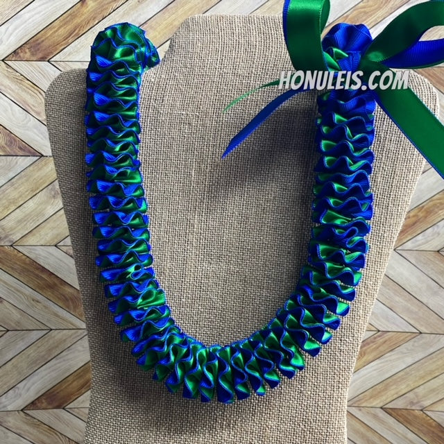 Twist - Green & Royal Blue