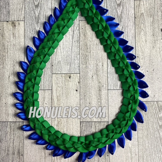 Warrior - Green with Royal Blue Accent