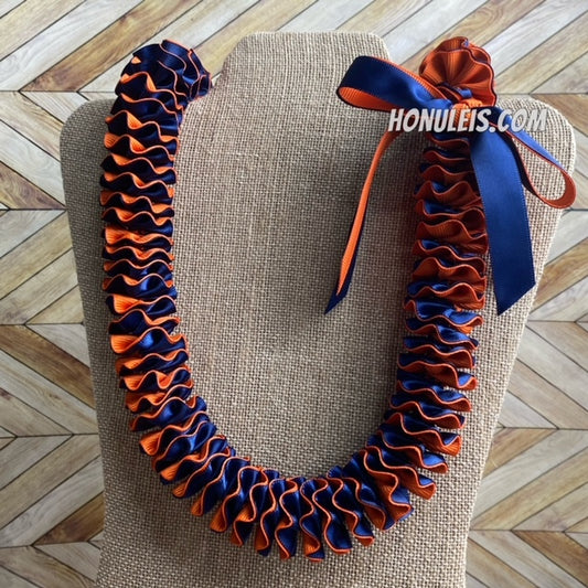 Twist - Navy Blue & Orange