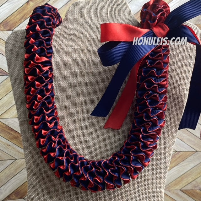 Twist - Navy Blue & Red