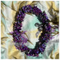 Ribbon Petal Lei - Purple