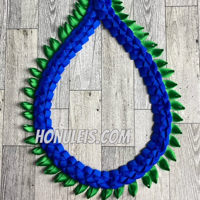 Warrior - Royal Blue with Green Accent