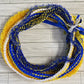 5 Lei Pack -Gold & Royal Blue