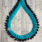 Warrior - Teal with Black Accent