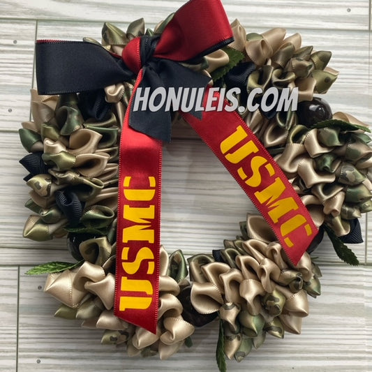 Ribbon Petal Mini - USMC woodland/cc Print