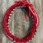 3 Lei Pack - Red & White